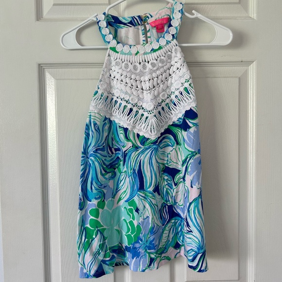 Lilly Pulitzer, Multi Party Thyme Dawn Top, Size S - Picture 2 of 4